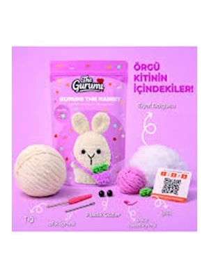 The Gurumi Tavşan Örgü Öğrenme Seti ürün görseli 1