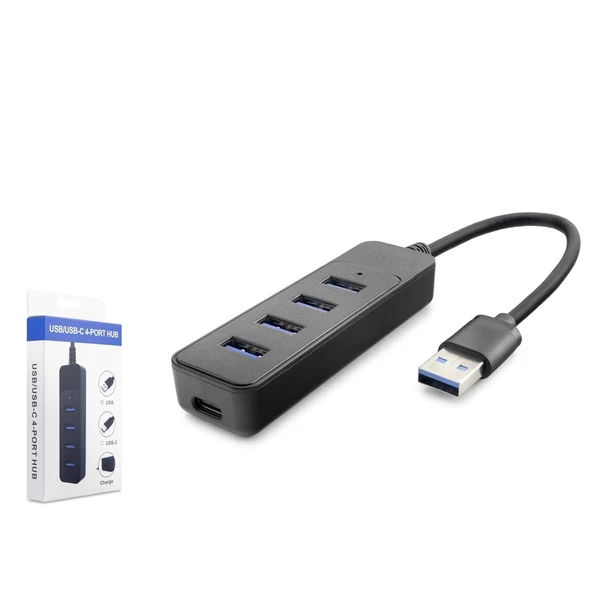 HADRON HDX7046 USB 3.0 Hub 4 Port USB Çoklayıcı ürün görseli 1