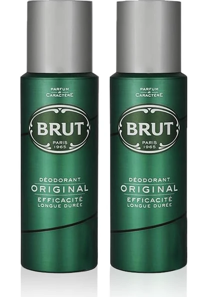 Brut Erkek Deodorant Original 200 ml 2x200ml ürün görseli 1