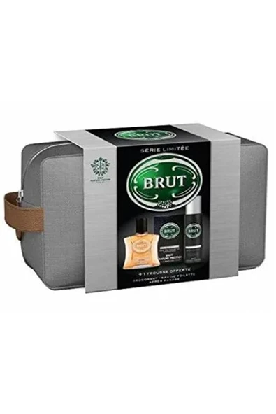Brut Çantalı Set Musk 100 ml EDT+150 ml DEO+100 ml After Shave ürün görseli 1