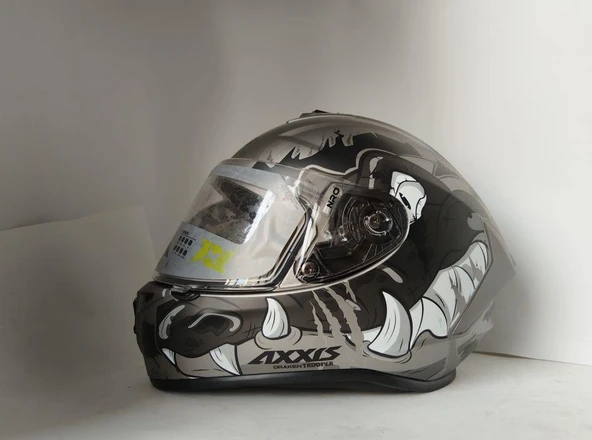 Kask AXXIS Draken - Full Face - Resim 3