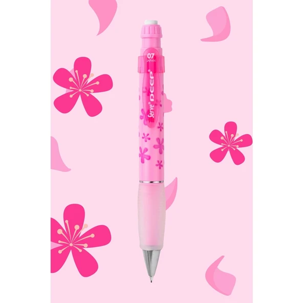 Serve Versatil Kalem Deep 0.7 MM Şeker Pembe Çiçek ürün görseli 1
