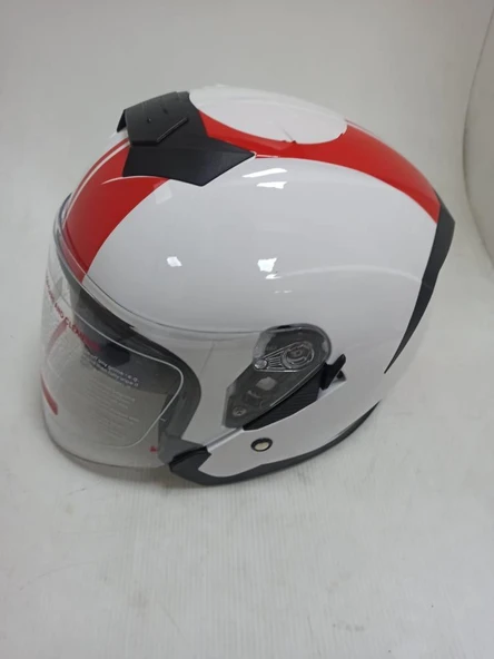 JK526 ÇENESİZ KASK - Resim 5