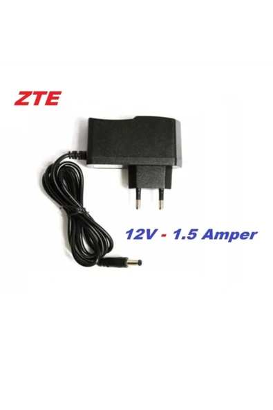 Adrift YÜKSEK KALİTE 12 VOLT 1.5 AMPER 5.5*2.5 MM UÇLU ADAPTÖR ŞERİT LED-MODEM-TRAFO-UYDU CİHAZI ürün görseli 1