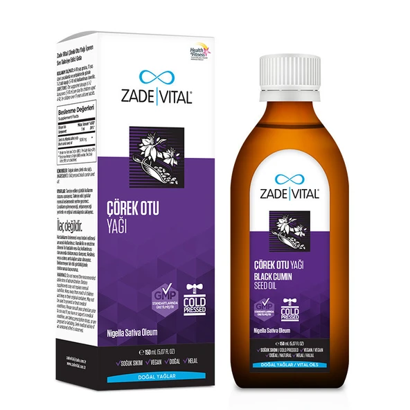 Zade Vital Çörek Otu Yağı 150 ml ürün görseli 1