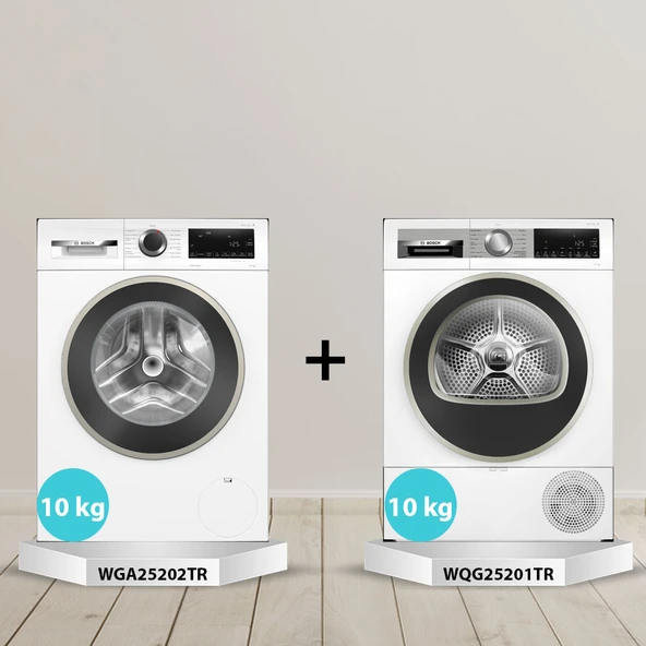 Bosch 2'li Set WGA25202TR-WQG25201TR ürün görseli 1