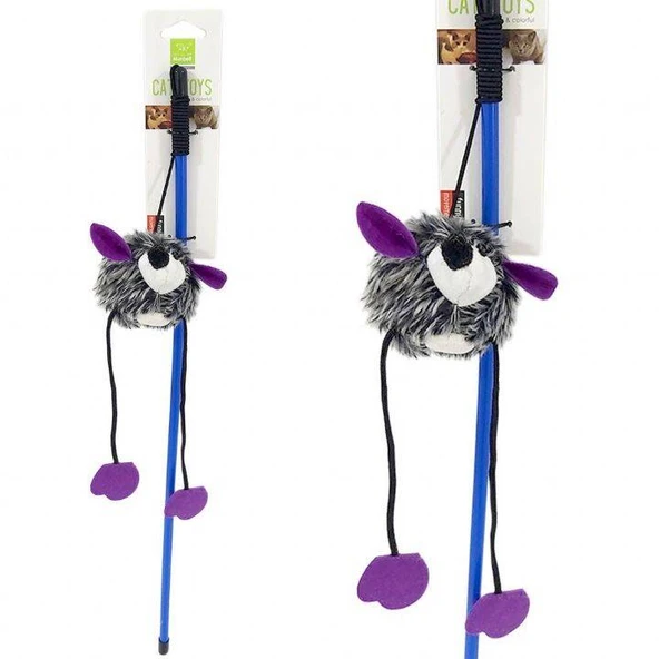Nunbell Cats Kedi Olta Oyuncağı Sesli Fare ürün görseli 1