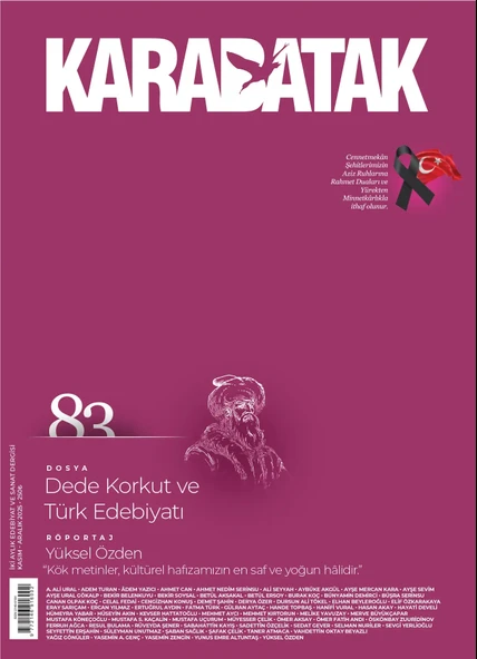 Karabatak Dergi 83.Sayı Kasım-Aralık 2025 ürün görseli 1