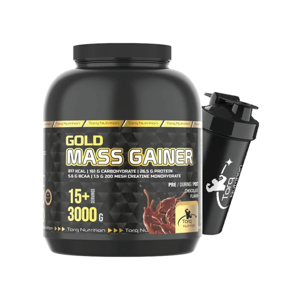 Torq Nutrition Gold Mass Gainer Karbonhidrat Tozu 3000 Gr - Çikolata Aromalı ürün görseli 1