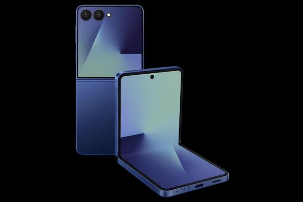 Samsung Galaxy Z Flip7 256 GB 12 GB Ram Gölge Mavisi ürün görseli 1