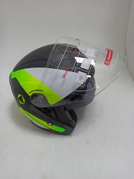 JK526 ÇENESİZ KASK - Resim 10