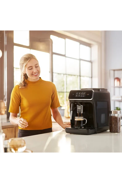 Philips 2200 Serisi Tam Otomatik Espresso Makinesi Ep2220/10 ve HD7301/00 Çay Makinesi Seti BXA0105/00 ürün görseli 1
