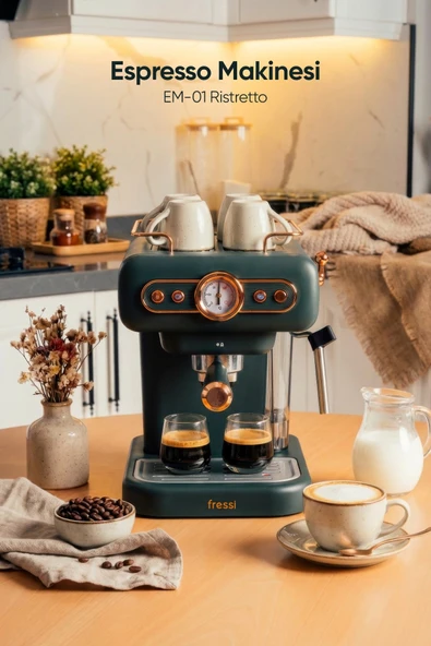 Fressi Espresso Latte Cappuccino Kahve Makinesi ürün görseli 1