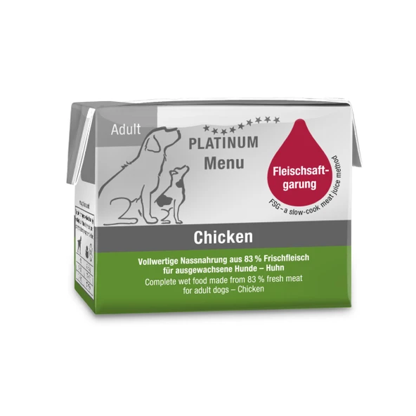 Platinum Tavuklu Yaş Köpek Maması 90gr ürün görseli 1