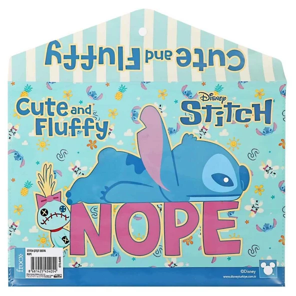 DISNEY STITCH NOPE CITCIT DOSYA 45405 - Resim 3