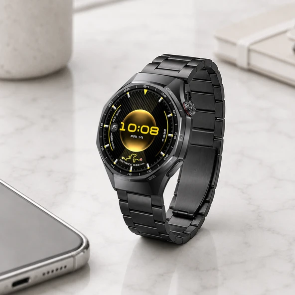 PTTAVM: Huawei Watch GT6 Pro 46mm İle Uyumlu Katlanır Klipsli