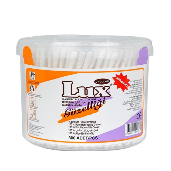 LUX Pamuklu Çubuk 300lü ürün görseli 1