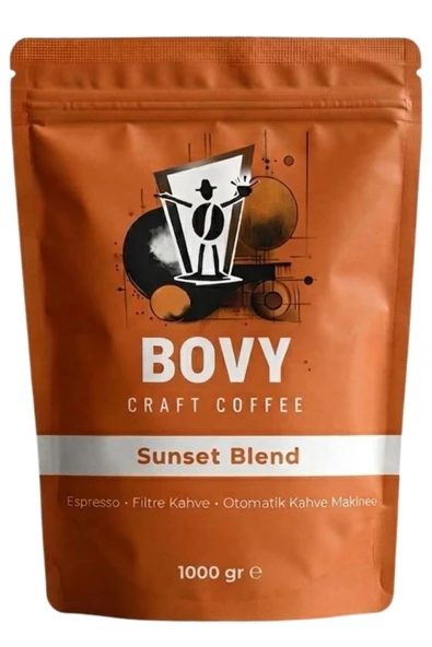 Sunset Blend %100 Arabica Filtre Kahve 1 kg Öğütülmüş - Premium Seri Taze Kavrum ürün görseli 1