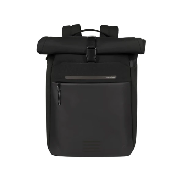 SAMSONITE KS6-09-010 15.6 Moderny Rolltop Notebook Sırt Çantası Siyah ürün görseli 1