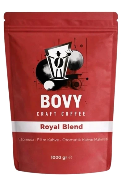 Royal Blend Filtre Kahve 1 kg (1000 gr) Öğütülmüş - Yoğun Aroma Taze Kavrum ürün görseli 1