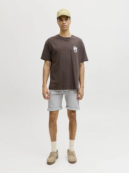JACK JONES Rick Model Erkek Kot Şort 12302431 - Resim 7