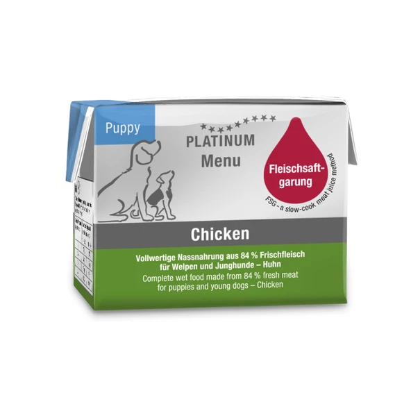 Platinum Tavuklu Yavru Yaş Köpek Maması 90gr ürün görseli 1