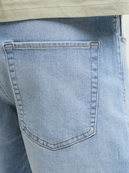 JACK JONES Rick Model Erkek Kot Şort 12302431 - Resim 7