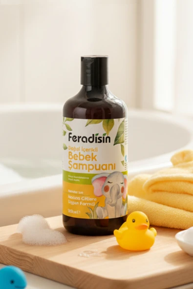 Feradisin Bebek Şampuanı 500 Ml. Gimdes Helal Sertifikalı ürün görseli 1