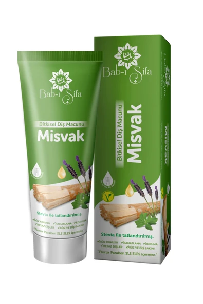Bab-ı Şifa Bitkisel Diş Macunu Misvak 140 Gr. ürün görseli 1