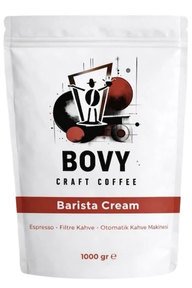 Barista Cream Filtre Kahve 1 kg (1000 gr) Öğütülmüş - Dolgun Gövde Yoğun Lezzet ürün görseli 1