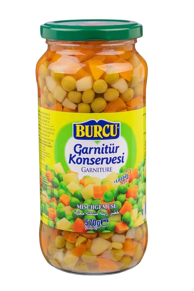 Burcu Garnitür Konservesi 570 gr ürün görseli 1