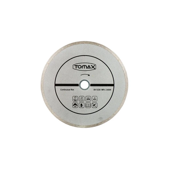 Tomax Sürekli Elmas Fayans Disk - 180X2,2X22 ürün görseli 1