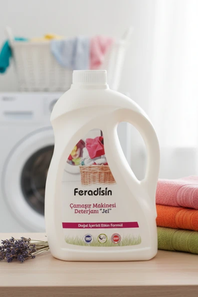 Feradisin Çamaşır Makinesi Jel Deterjanı 2000 ml - Gimdes Helal Sertifikalı ürün görseli 1