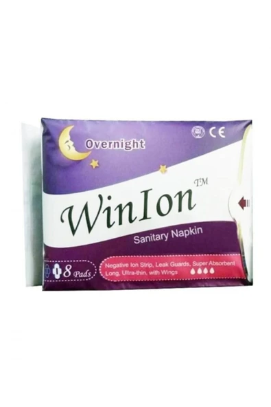 Winalite Negatif Iyonlu Anion Ped. - Gece Pedi Mor ürün görseli 1