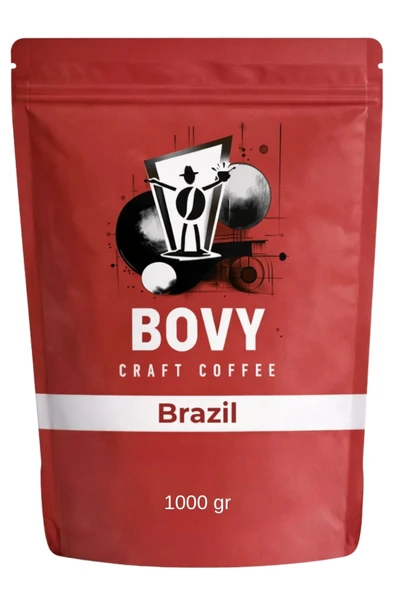 Brezilya Espresso Çekirdek Kahve 1 kg (1000 gr) - Çikolata Notaları Yoğun Gövde ürün görseli 1