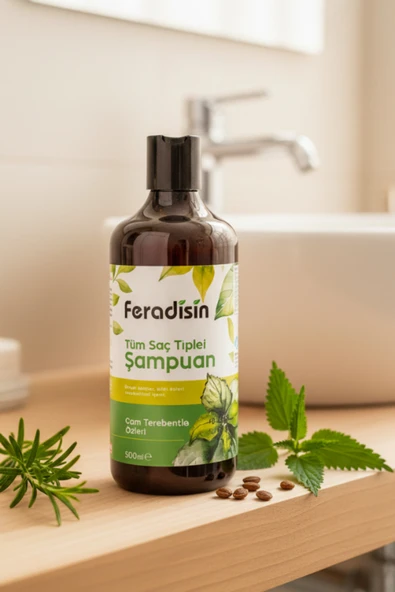 Feradisin Tüm Saç Tipleri Için Şampuan 500 Ml. Gimdes Helal Sertifikalı ürün görseli 1