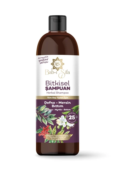 Bab-ı Şifa Babı Şifa Bitkisel Defne Mersin Bıttım Şampuan 400ml ürün görseli 1