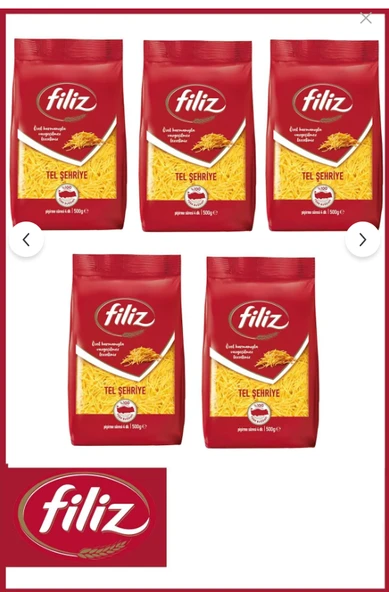 FİLİZ Tel Şehriye  Özel Harman 500 Gr 5 Adet ürün görseli 1