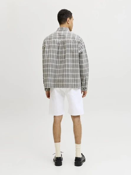JACK JONES Rick Model Erkek Kot Şort 12302431 - Resim 3