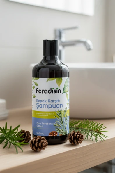 Feradisin Kepekli Saçlar Için Şampuan 500 Ml. Gimdes Helal Sertifikalı ürün görseli 1
