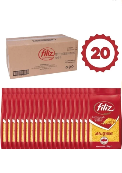 FİLİZ Arpa Şehriye  Özel Harman 500 Gr 20 Adet ürün görseli 1