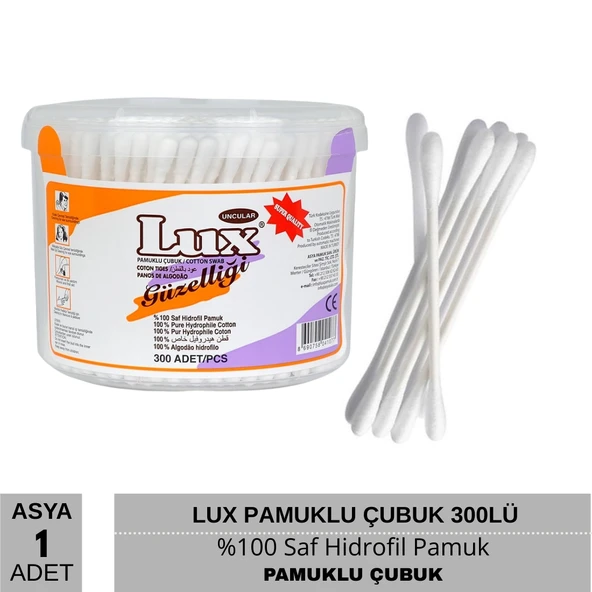 LUX Pamuklu Çubuk 300lü - Resim 2