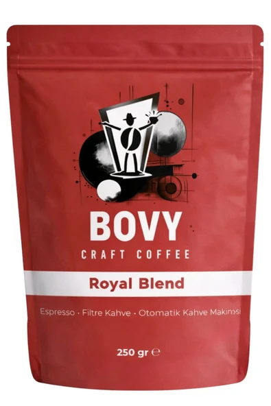Royal Blend Filtre Kahve 250 gr Öğütülmüş - Yoğun Aroma Taze Kavrum ürün görseli 1