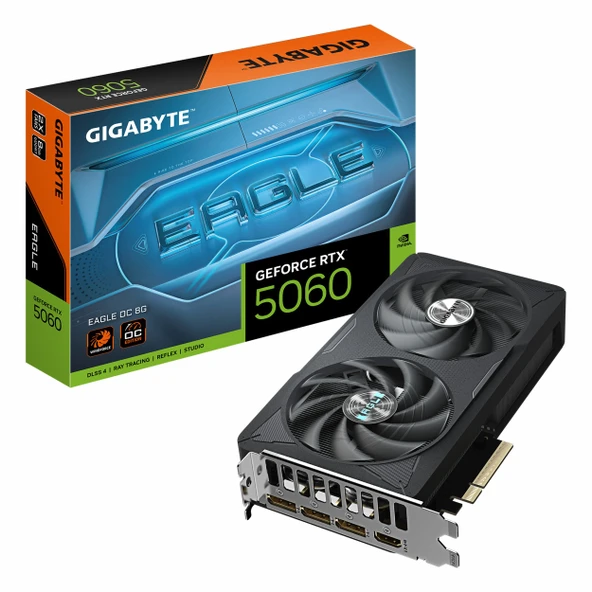 Gigabyte Eagle GeForce RTX 5060 OC 8GB GDDR7 128Bit HDMI/DP Ekran Kartı ürün görseli 1