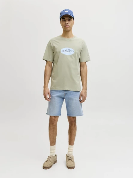 JACK JONES Rick Model Erkek Kot Şort 12302431 - Resim 5