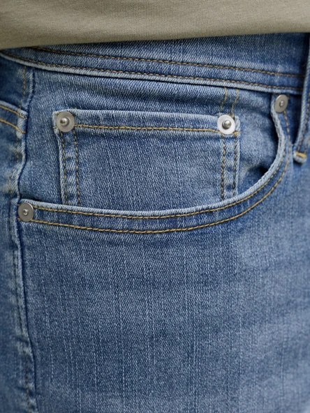 JACK JONES Rick Model Erkek Kot Şort 12302431 - Resim 5