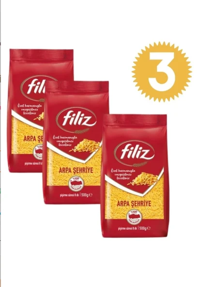FİLİZ Arpa Şehriye  Özel Harman 500 Gr 3 Adet ürün görseli 1