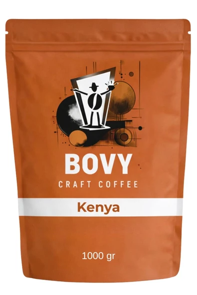 Kenya Espresso Çekirdek Kahve 1 kg - Güçlü Gövde Meyvemsi Tatlar ürün görseli 1