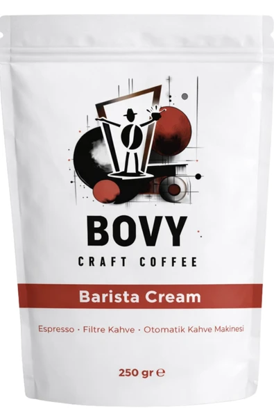 Barista Cream Filtre Kahve 250 gr Öğütülmüş - Dolgun Gövde Yoğun Lezzet ürün görseli 1