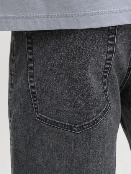 JACK JONES Rick Model Erkek Kot Şort 12302431 - Resim 4